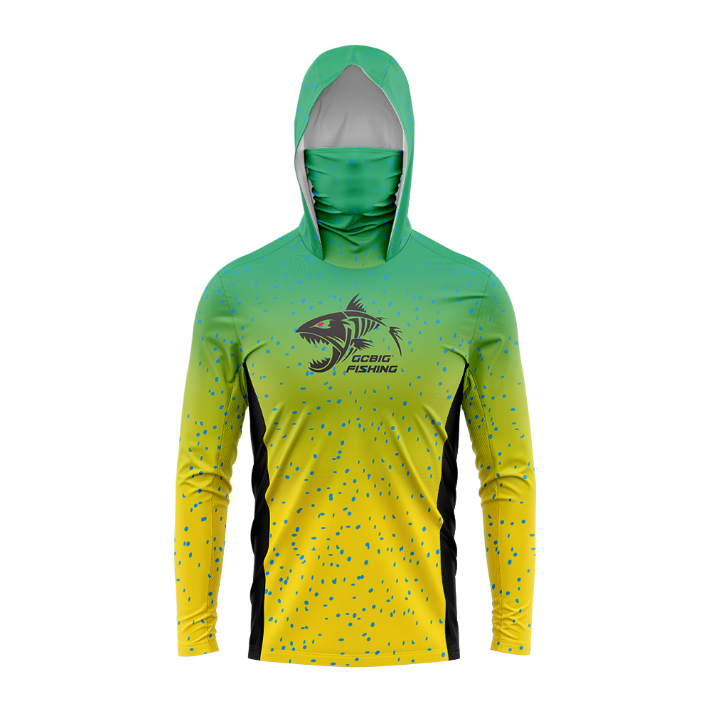 UPF50+ Hooded Fishing Shirt Bu - Fishing Hoodie review and price