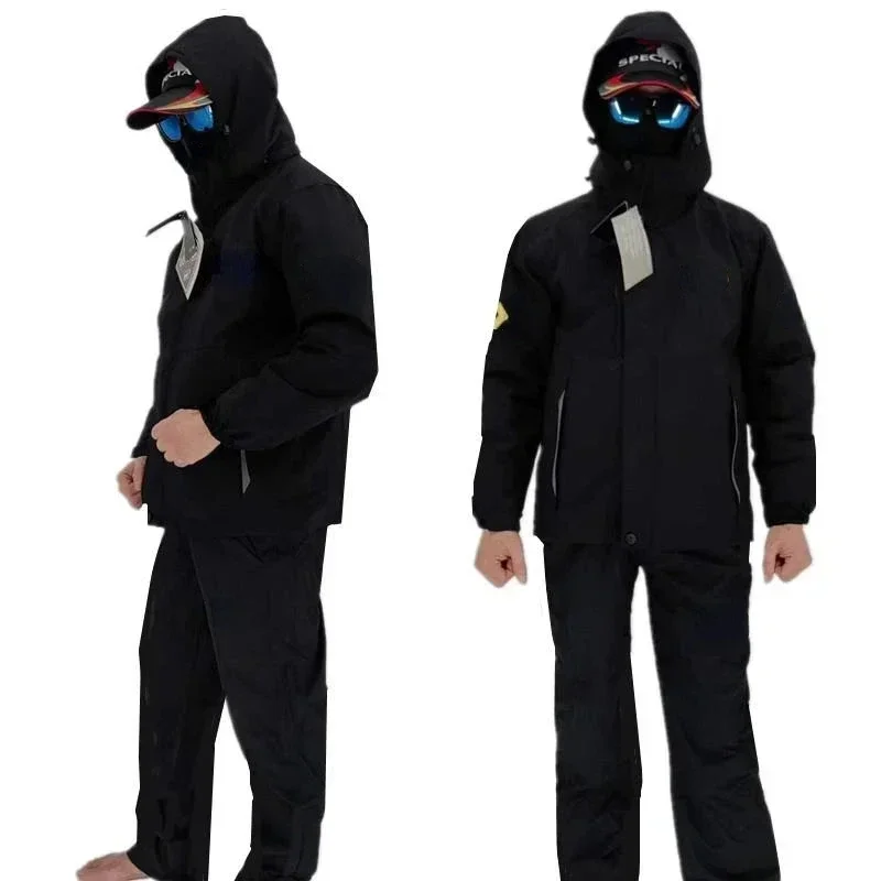 Thick Fishing Clothes Set Wint - Fishing Pants Waterproof review and price